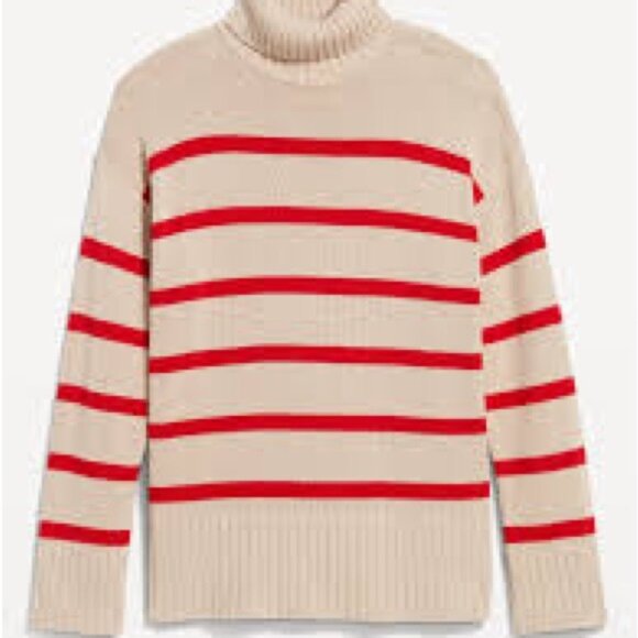 ❤️ NWT Striped Turtleneck Sweater! - Picture 3 of 6
